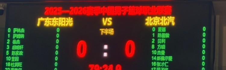 云开体育官网-京粤大战大名单：徐杰胡明轩崔永熙周琦赵睿领衔 萨林杰麦基在列