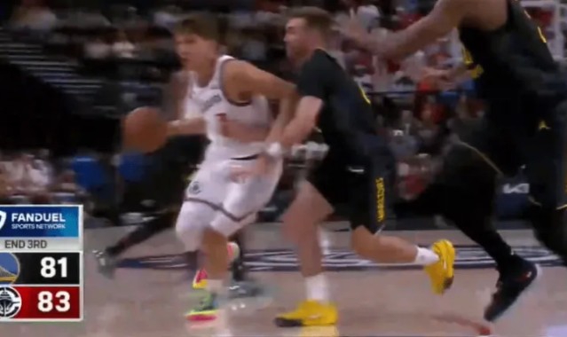 云开体育官网-快船三节83-81领先勇士，加兰17投6中得到15分&amp;amp;库里22分